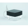 15ml Black Square Series Jar alternate view